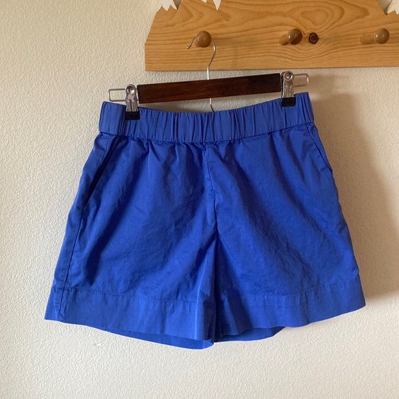 Everlane Blue The Easy Short Size 6 - Picture 2 of 4